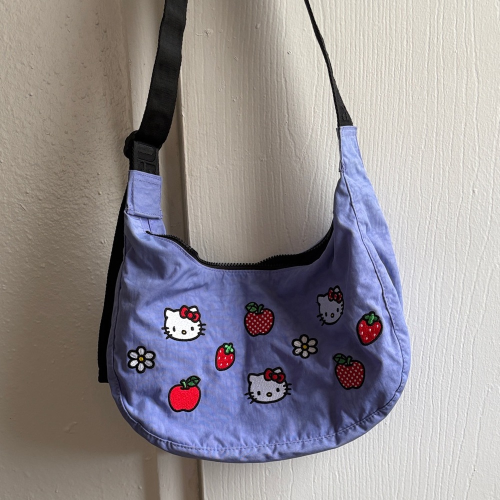 BAGGU Light Blue Nylon Bag